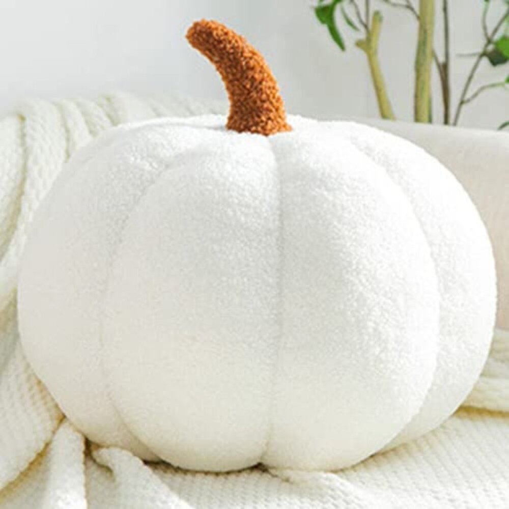 Halloween Pumpkin Pillow, Handmade Halloween Pumpkin Throw Pillow Decor